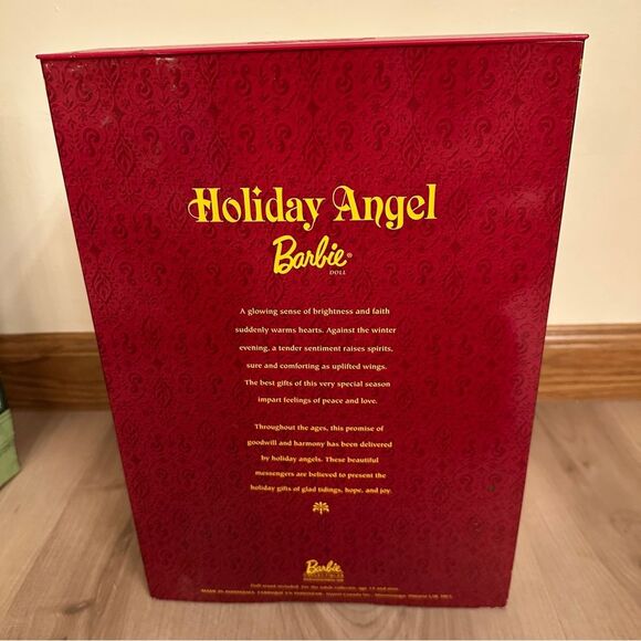 NEW 2000 Barbie Holiday Angel Collector Edition Second in Series Mattel 29769 - Picture 8 of 11